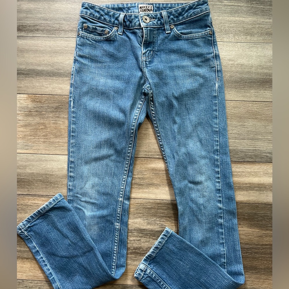 Naked and Famous natural indigo‎ Jeans- 24
